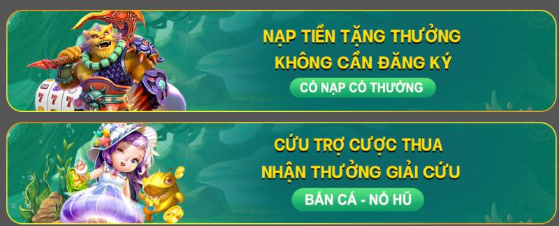 Ưu đãi theo hoạt động – Có thưởng ngay, không cần đăng ký